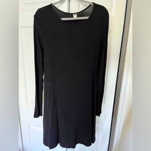 Black swing dress